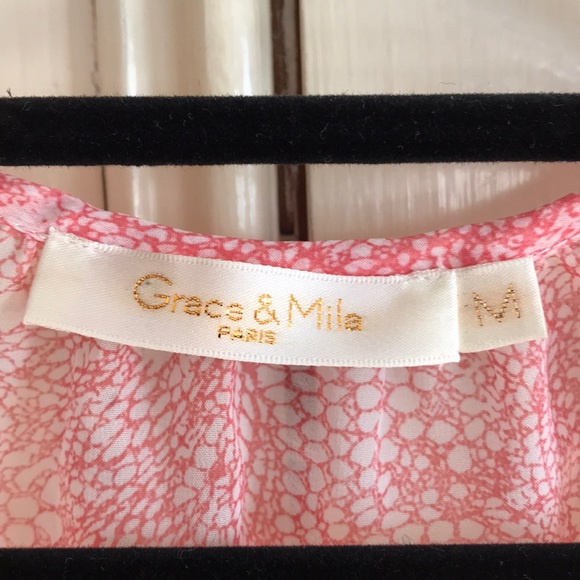 Pink floaty Grace & Mila top - Picture 2 of 4